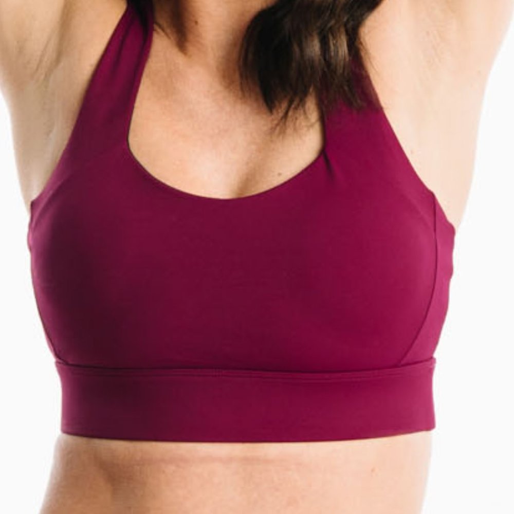 Zyia Cranberry Bra